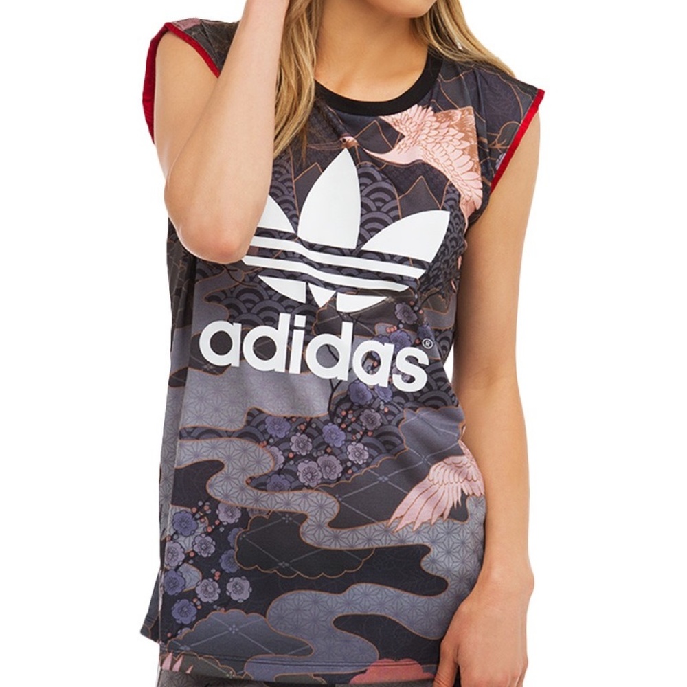 ADIDAS ORIGINALS RITA ORA KIMONO Tank Top/Legging - Picture 1 of 12